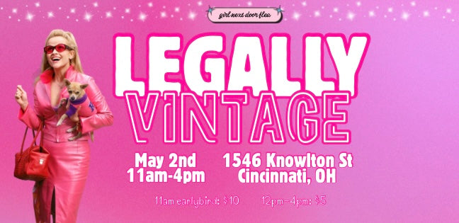 Legally Vintage 10x10 Vendor Space