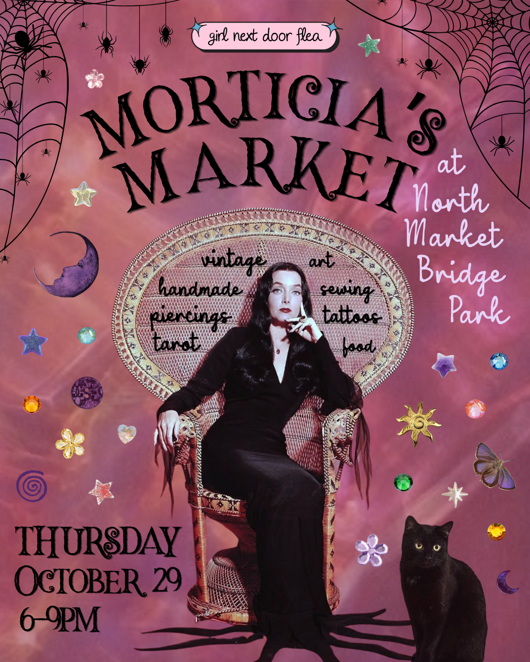 Morticia’s Market at North Market Bridge Park